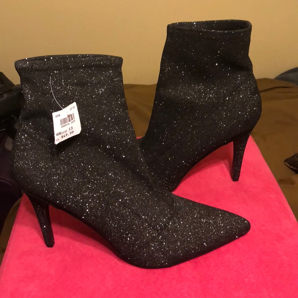 Sexy glittery booties *****SIZE 13**** NEVER WORN